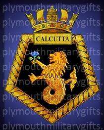 HMS Calcutta Magnet